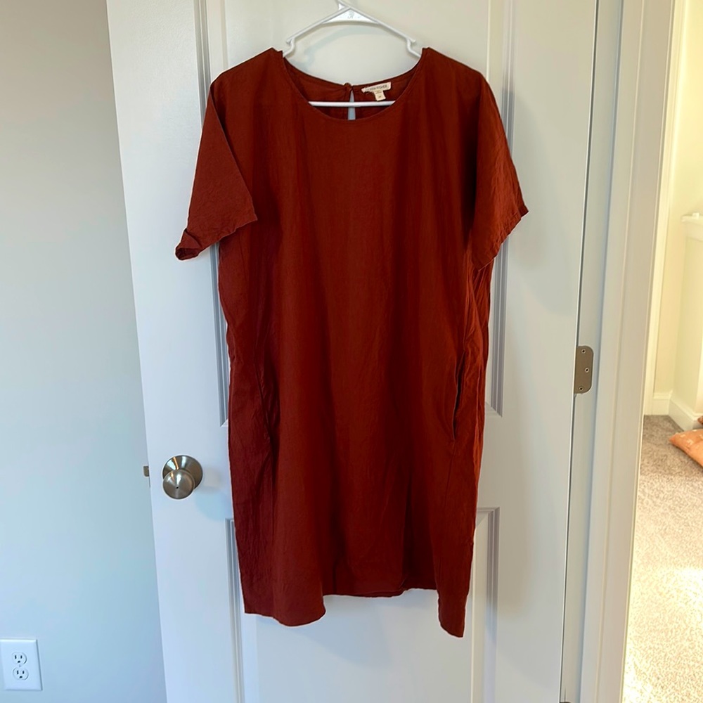 EILEEN FISHER Linen Dress
